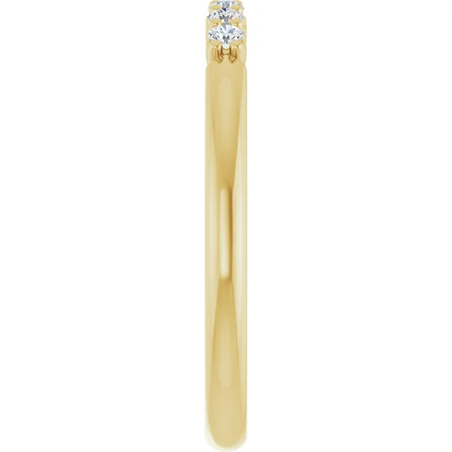 Picture for the shank of 1/8 CTW Diamond Stackable Ring