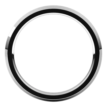 Full Zoom 2MM comfort Fit Knife Edge Wedding Band