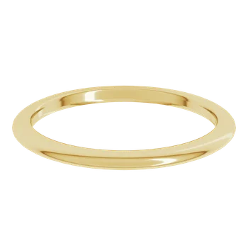 Gold ring on a white background