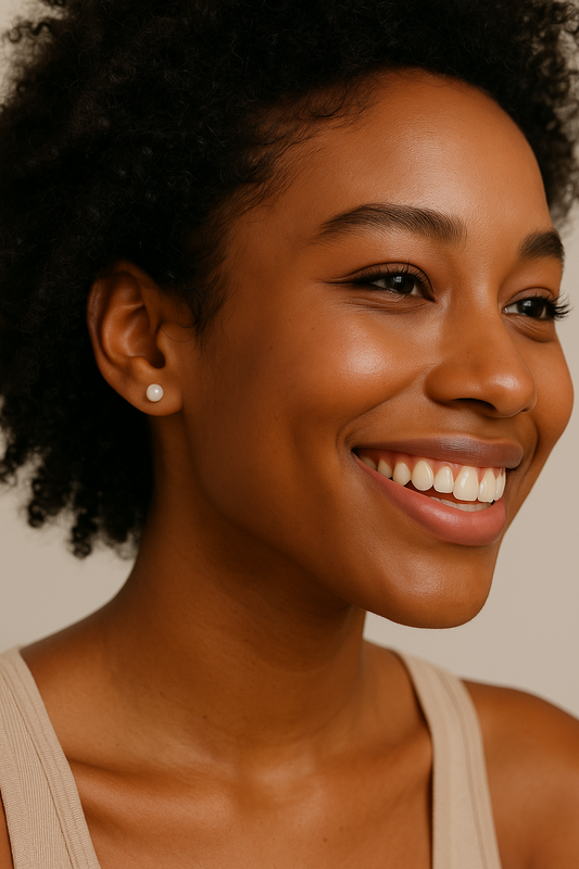 Classic Akoya Pearl Stud Earrings in 14K Gold (4–8 mm)