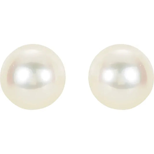 Classic Freshwater Pearl Studs