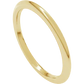 1.5 MM Comfort Fit Standard Weight Half Round Band 
