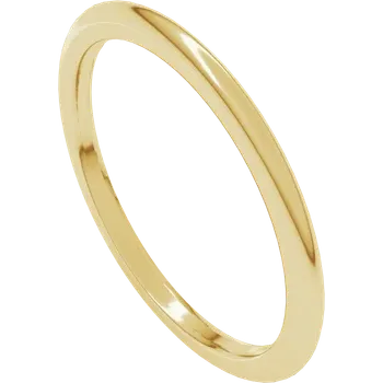1.5 MM Comfort Fit Standard Weight Half Round Band 