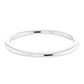 White Gold 1.5 MM Comfort Fit Standard Weight Half Round Band 