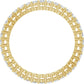 Full Picture for 1.7 MM Double Gallery Full Eternity Diamond wedding band for women Set in Yellow Gold