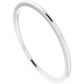Side way picture for 1 MM Comfort Fit Standard Weight Half Round Band in white gold or platinum 