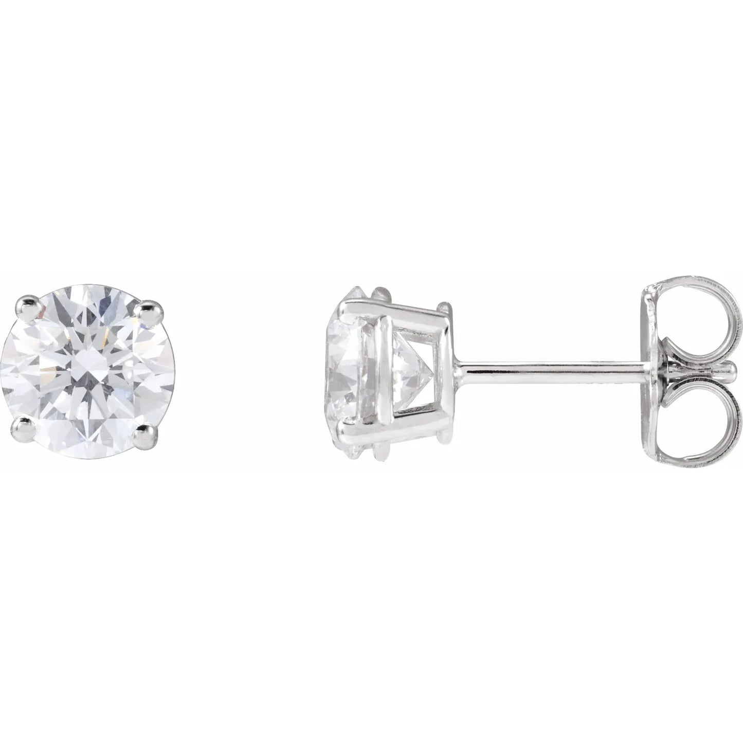 Diamond Studs by Jordan: Choose Your Brilliance with 1/2 CTW to 2 CTW Diamond Options