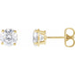 1 1/2 CTW Natural Diamond Stud Earrings for Women 