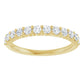 1/2 CTW Shared-Prong Diamond Half Eternity Ring  