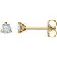 1/4 CTW Martini Stud Earring in Yellow Gold
