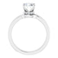 1 CTW Round Solitaire Diamond Engagement Ring