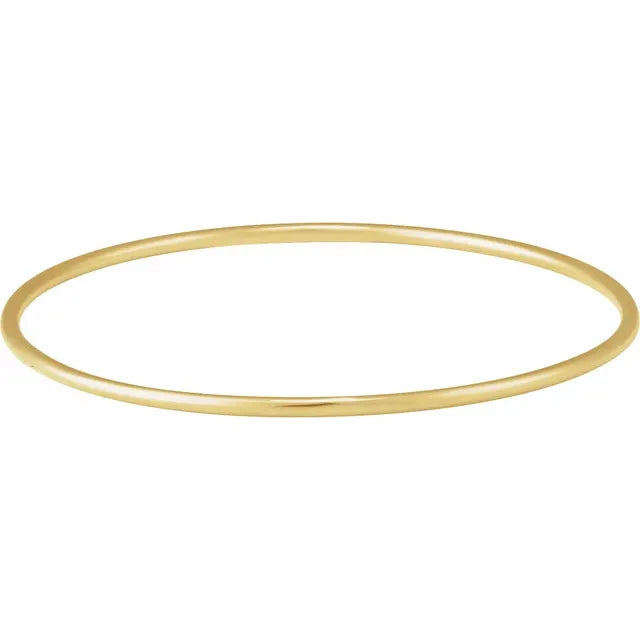 2 MM Classic Bangle Bracelet 