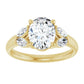 2 CT Oval and Marquise 5-Stone Diamond Engagement Ring for women 