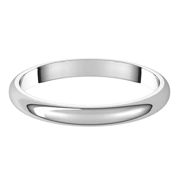 Yellow Gold Women wedding band Platinum