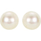 8 mm Cultured White Akoya Pearl Earrings