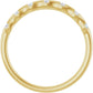 Standing Picture for Diamond Stackable Ring 7-Diamonds 