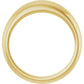 Yellow Gold petite Dome Ring 
