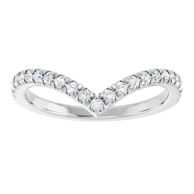 1/4 CTW Diamond ring Platinum