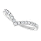 1/4 CTW Diamond ring 14K White Gold