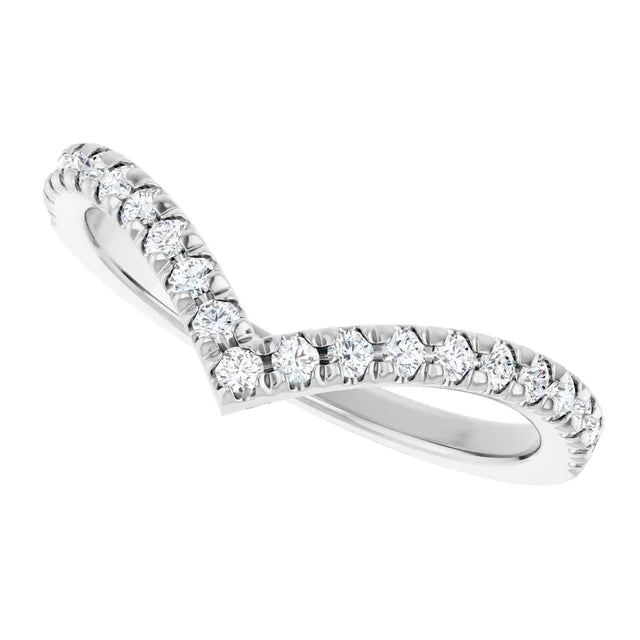 1/4 CTW Diamond ring 14K White Gold