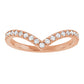 1/4 CTW Diamond ring  Rose Gold