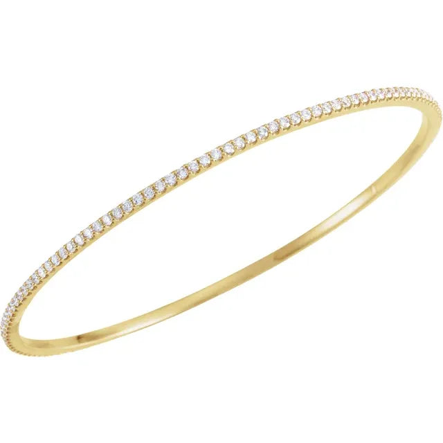 Natural Diamond Bracelet 2 CTW 14k Yellow Gold