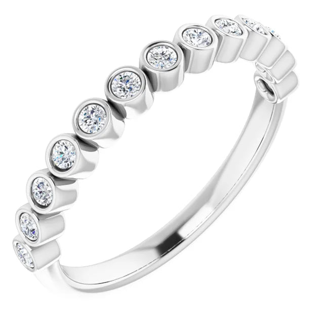 Gold / Platinum 1/4 CTW Natural Diamond Ring