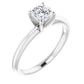 Diamond engagement ring 3/4 CTW 14K White Gold