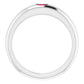 Classic Dome Gemstone Band – Flush-Set Oval Gemstone