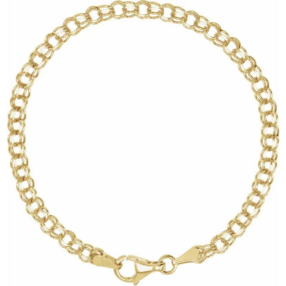 14k Yellow Gold Bracelet for woman full picture