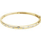 14K Gold 1/2 CTW Diamond Bangle Bracelet