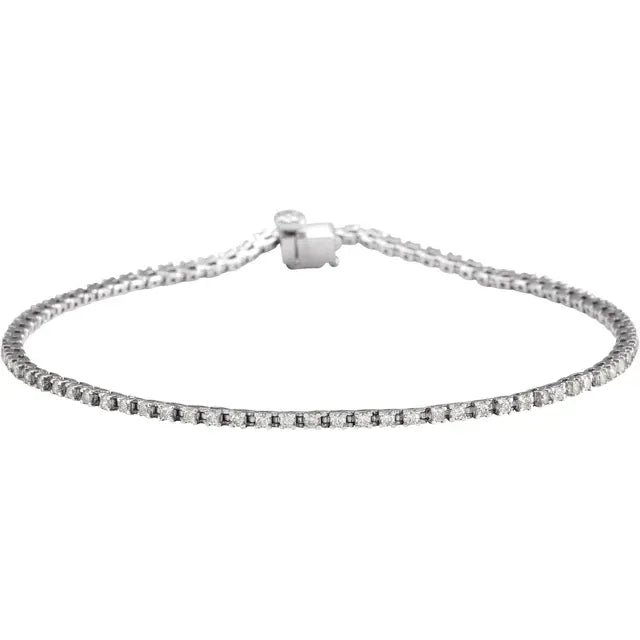 Diamond Tennis Bracelet 1 CTW white gold