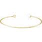 pearl bracelet with diamond stone details 14k Yellow Gold