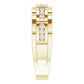 Men Ring 1/4 CTW Diamond on yellow gold Side Image