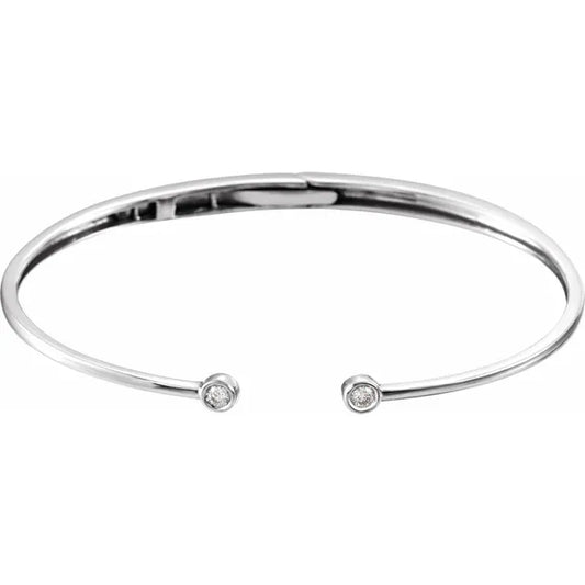 diamond bracelet for women 14k white gold