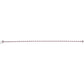 Ruby & Natural Diamond Tennis Bracelet for women 14k White gold Details 