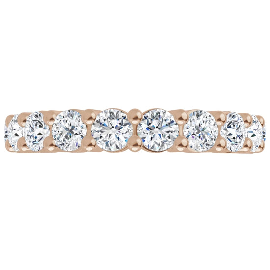 Video of 14K Rose Gold 1 CTW Natural Diamond Anniversary Band