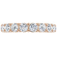 Video of 14K Rose Gold 1 CTW Natural Diamond Anniversary Band