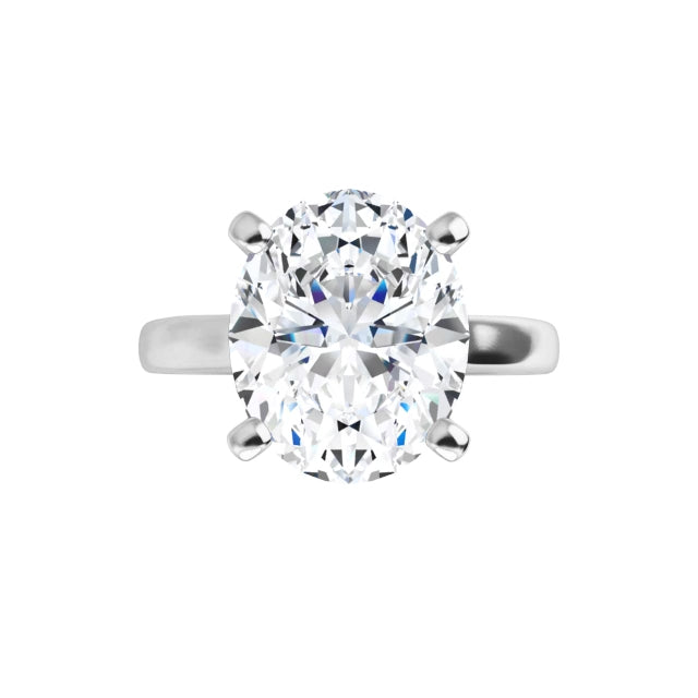 360 3 CT Diamond Solitaire Diamond Engagement Ring in Platinum 