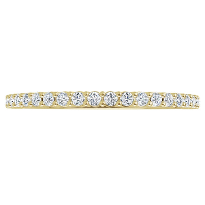 360 Video for 1/5 CTW 1.3 MM Jordan’s Classic Shared-Prong Diamond Wedding Band Set in Yellow Gold