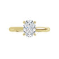 Jordan’s Refined Oval Solitaire