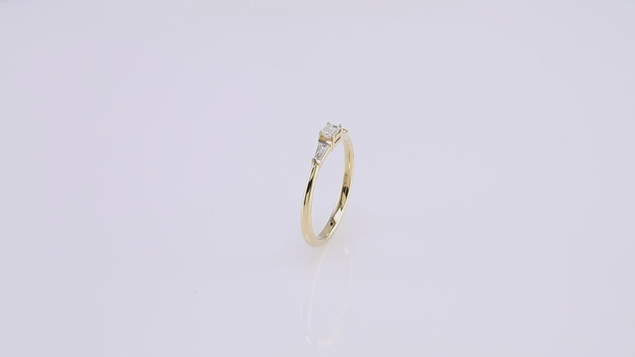 Video for 1/4 CTW Natural Diamond Stackable Ring 360 Video 