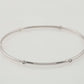 Video of 1/4 CTW Natural Diamond Bangle Bracelet