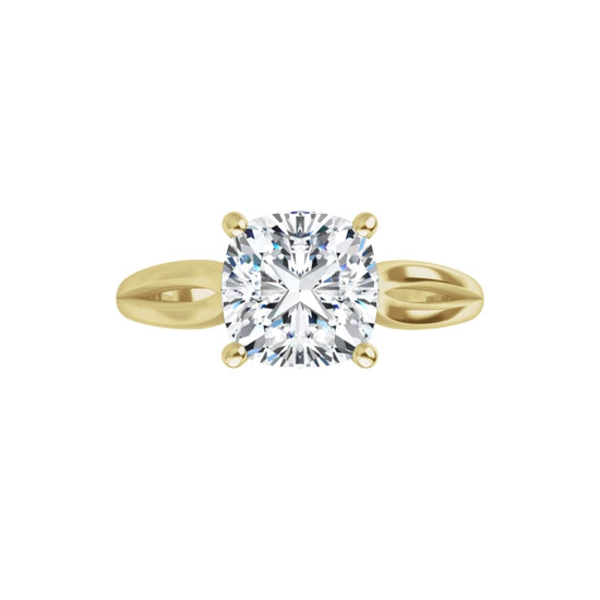 360 Video for 2 CT Cushion Cut Diamond Engagement Ring for Women 
