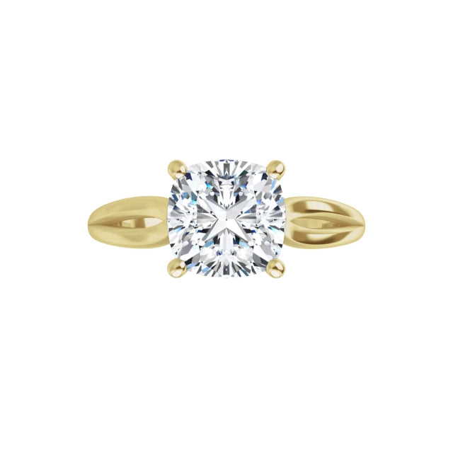 360 Video for 2 CT Cushion Cut Diamond Engagement Ring for Women 