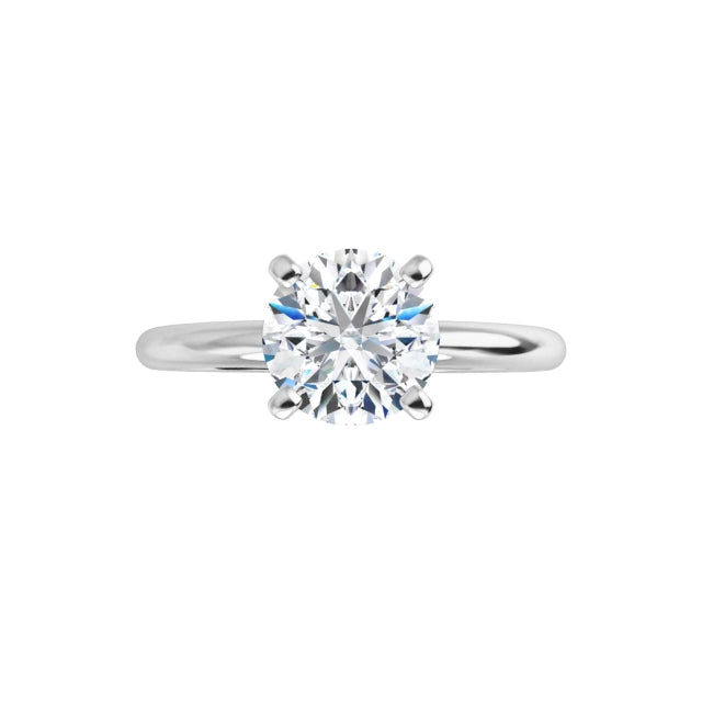 360 Video for Round Solitaire Diamond Engagement Ring 1 CTW