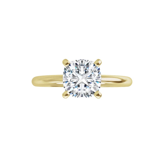 Video of 1 CTW Diamond engagement ring  on yellow gold