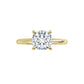 Video of 1 CTW Diamond engagement ring  on yellow gold