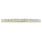 360 Video for  1.3 mm Half Eternity Stackable Diamond Ring 