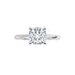 Diamond engagement ring 14k White gold 1 CTW